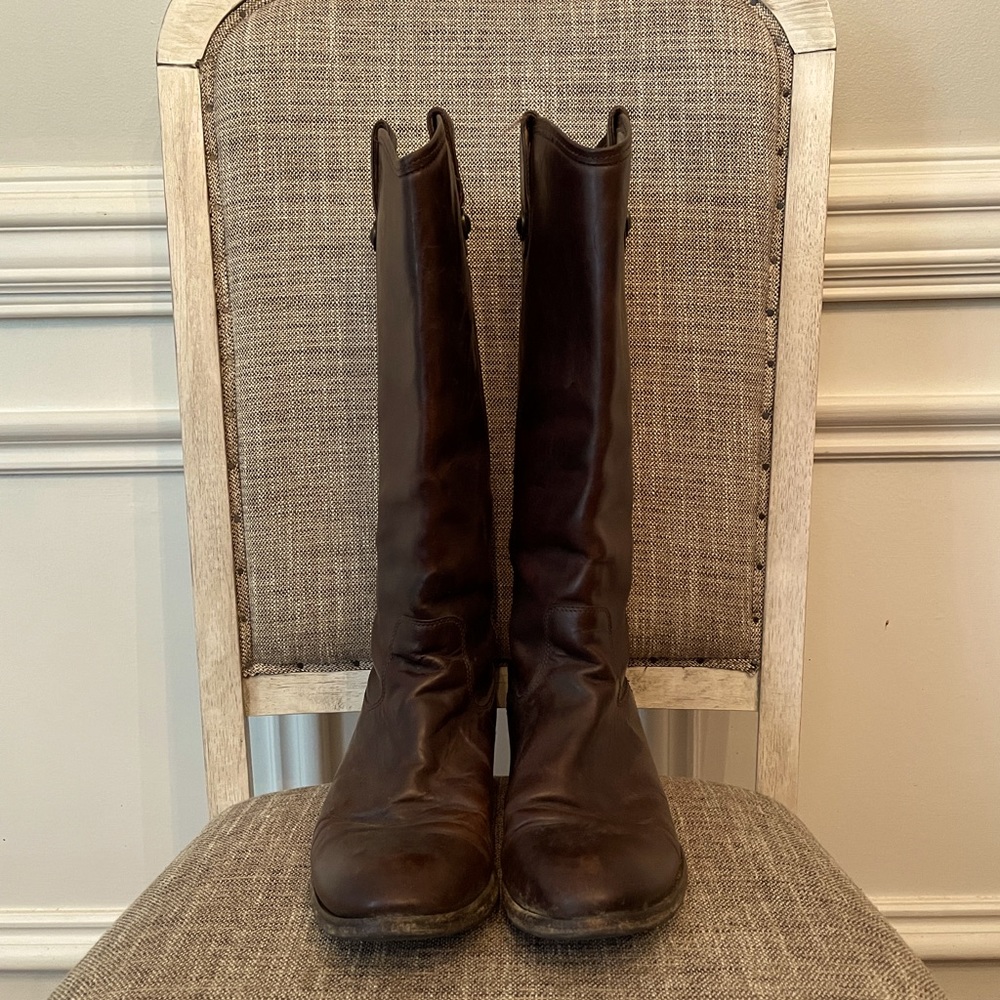 Frye authentic Melissa side button boots